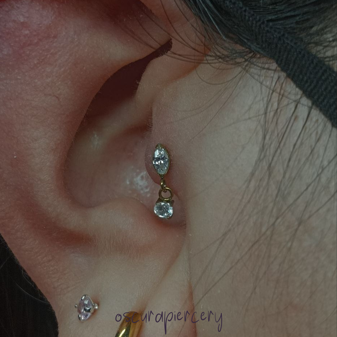 ALICIA DUET | Implant Grade Titanium | Oscura Piercery