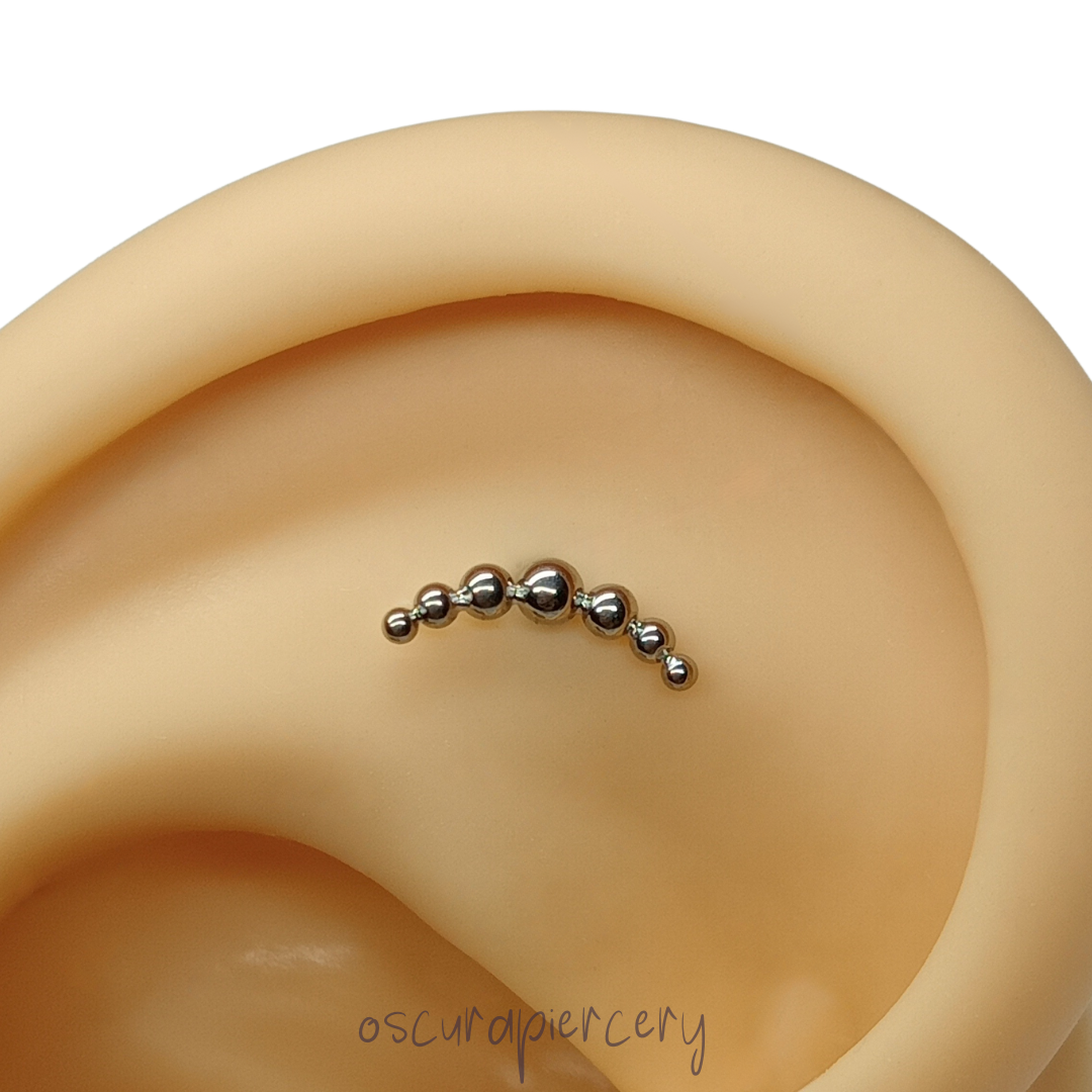 SEPTIBEAD CLUSTER | Implant Grade Titanium | Oscura Piercery