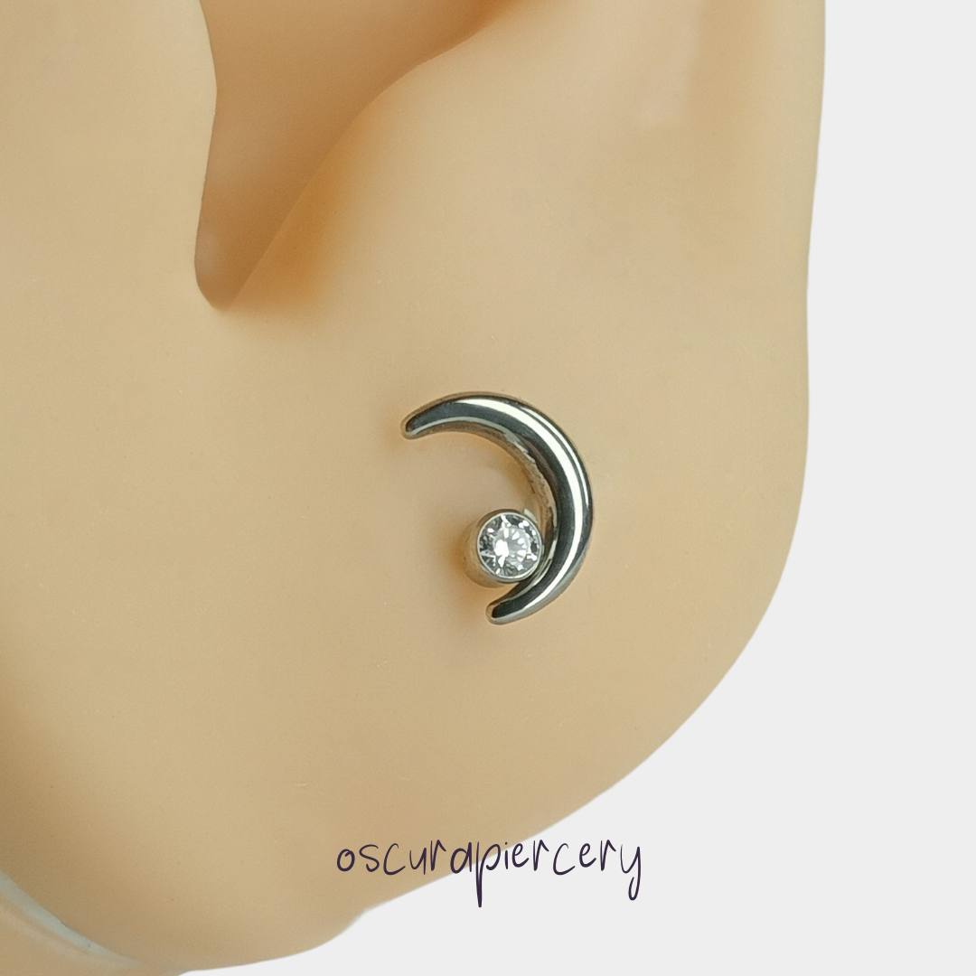 LUNARIA | Implant Grade Titanium | Oscura Piercery