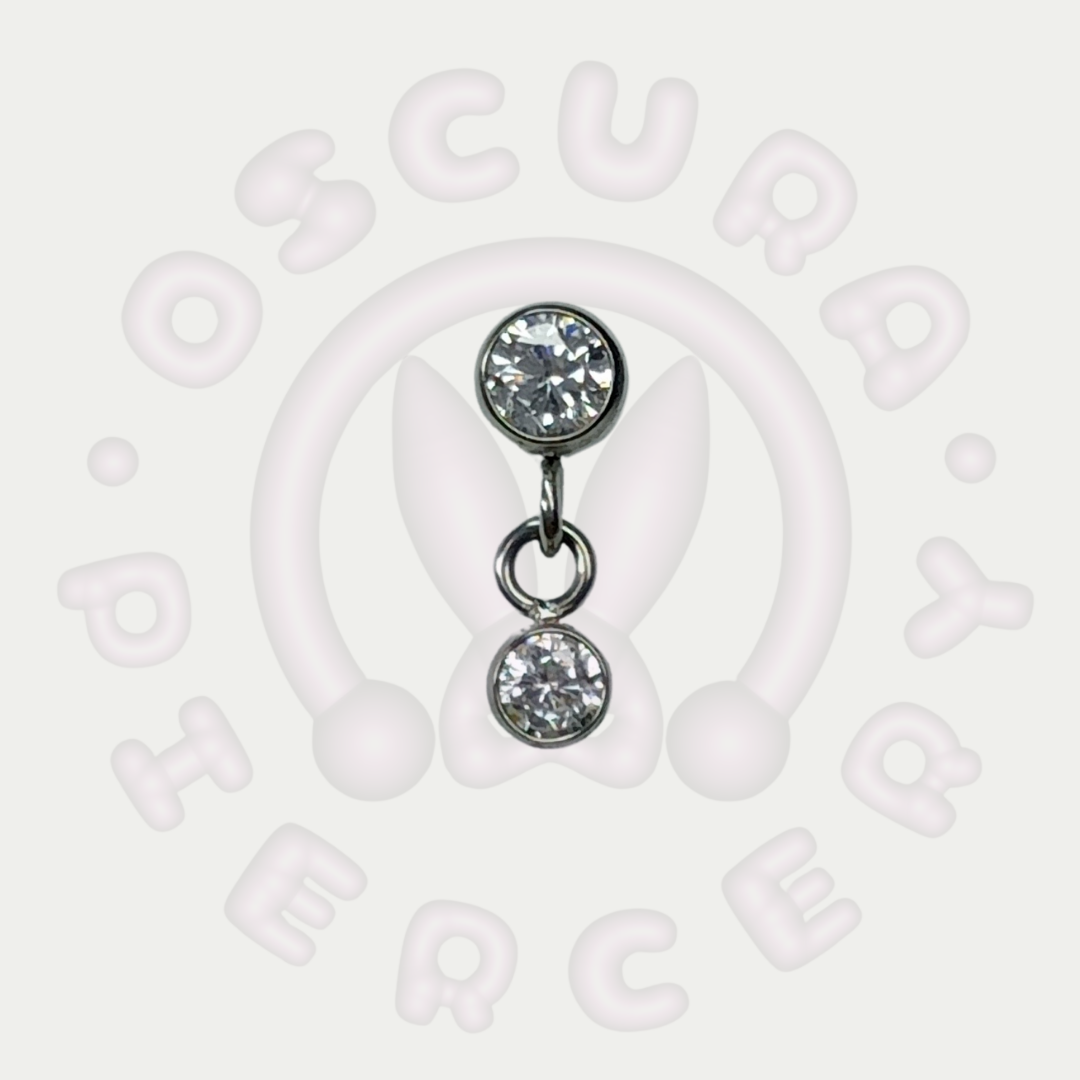 YZA DUET | Implant Grade Titanium | Oscura Piercery