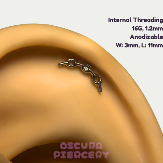LINK ME UP| Implant Grade Titanium | Oscura Piercery