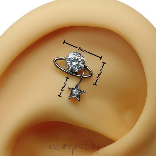 SATURN | Implant Grade Titanium | Oscura Piercery