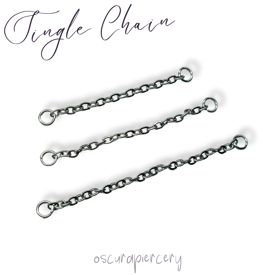 SINGLE CHAIN ATTACHMENT | Implant Grade Titanium | Oscura Piercery