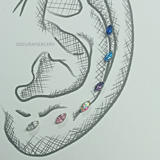 CIARA | Implant Grade Titanium | Oscura Piercery