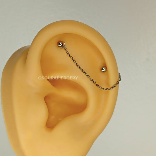 SINGLE CHAIN ATTACHMENT | Implant Grade Titanium | Oscura Piercery