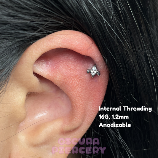 ROCOCO | Implant Grade Titanium | Oscura Piercery