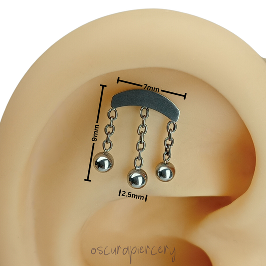 THE GROOVE | Implant Grade Titanium | Oscura Piercery