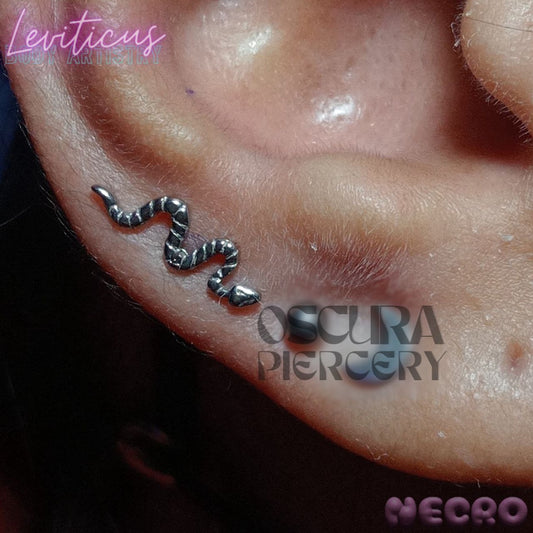 SNAKE | Implant Grade Titanium | Oscura Piercery