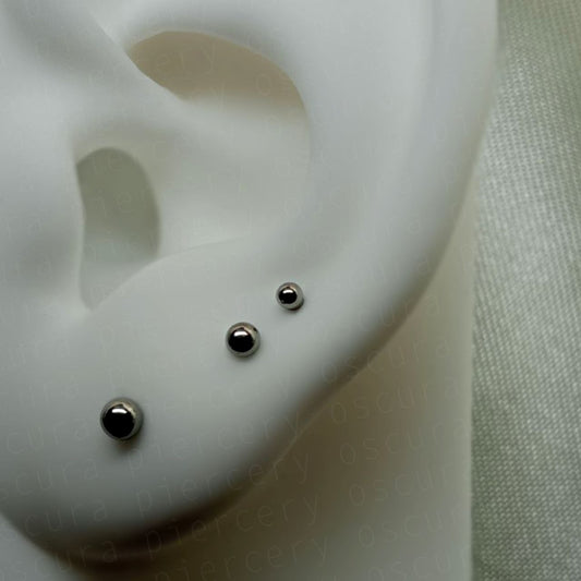 BASIC BEAD | Internal Thread | Implant Grade Titanium | Oscura Piercery