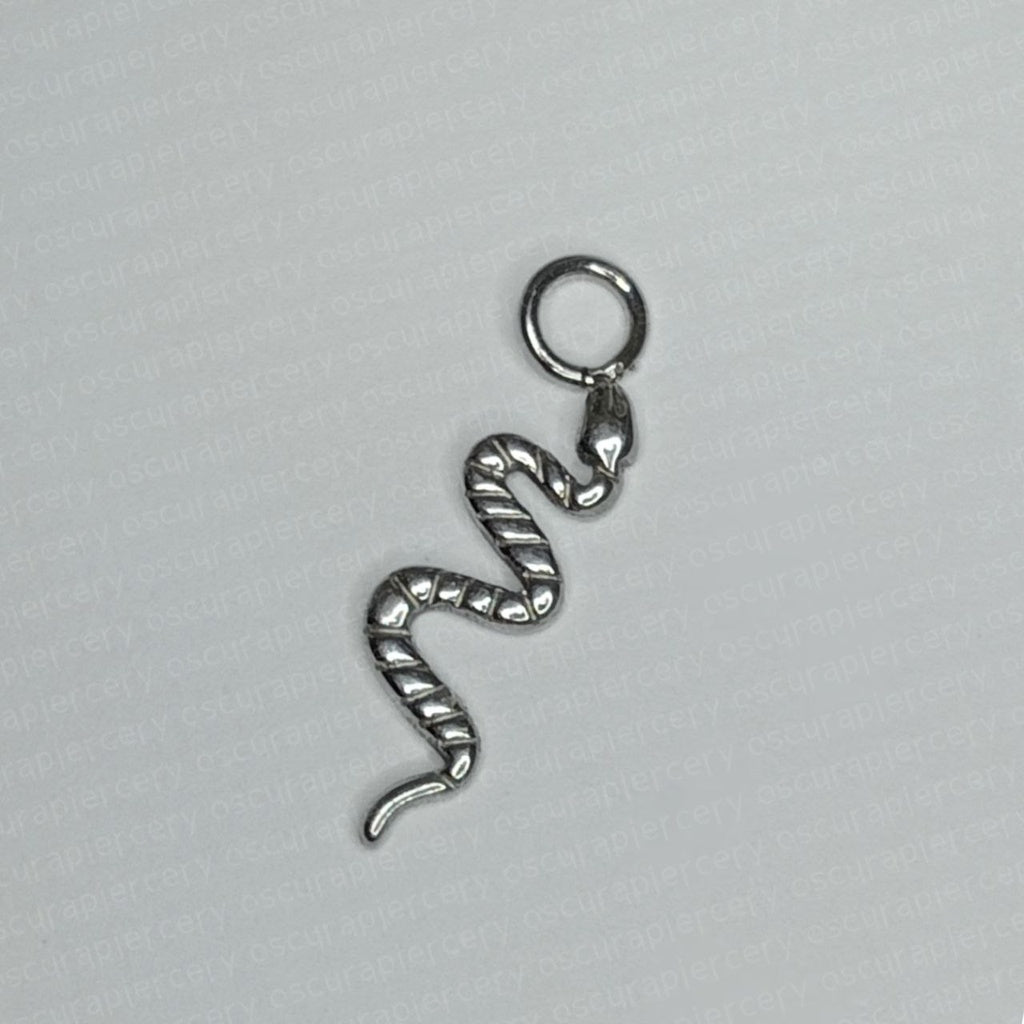 SNAKE CHARM | Implant Grade Titanium | Oscura Piercery