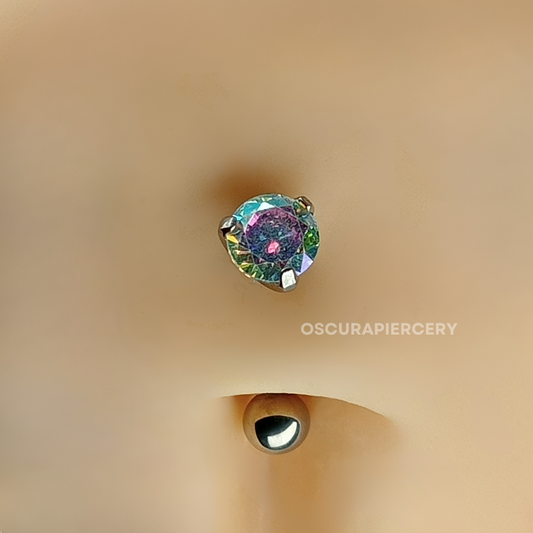 CENA NAVEL CURVE | Implant Grade Titanium | Floating Navel Piercing