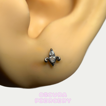 ROCOCO | Implant Grade Titanium | Oscura Piercery