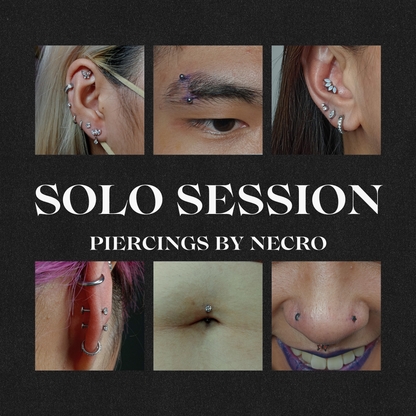 SOLO SESSION | Piercings by Necro