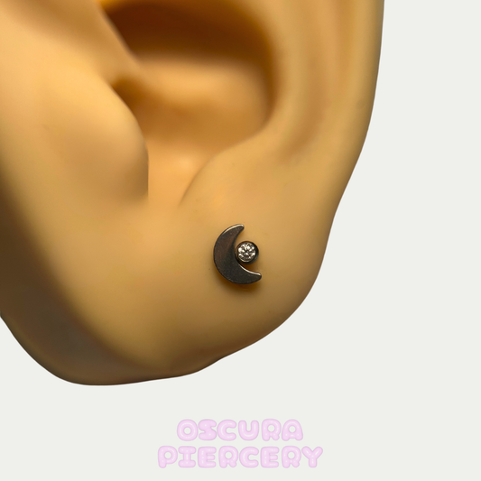 LUNA KRISTA | Implant Grade Titanium | Oscura Piercery