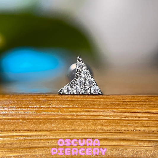 PAVED CHEVRON | Implant Grade Titanium | Oscura Piercery