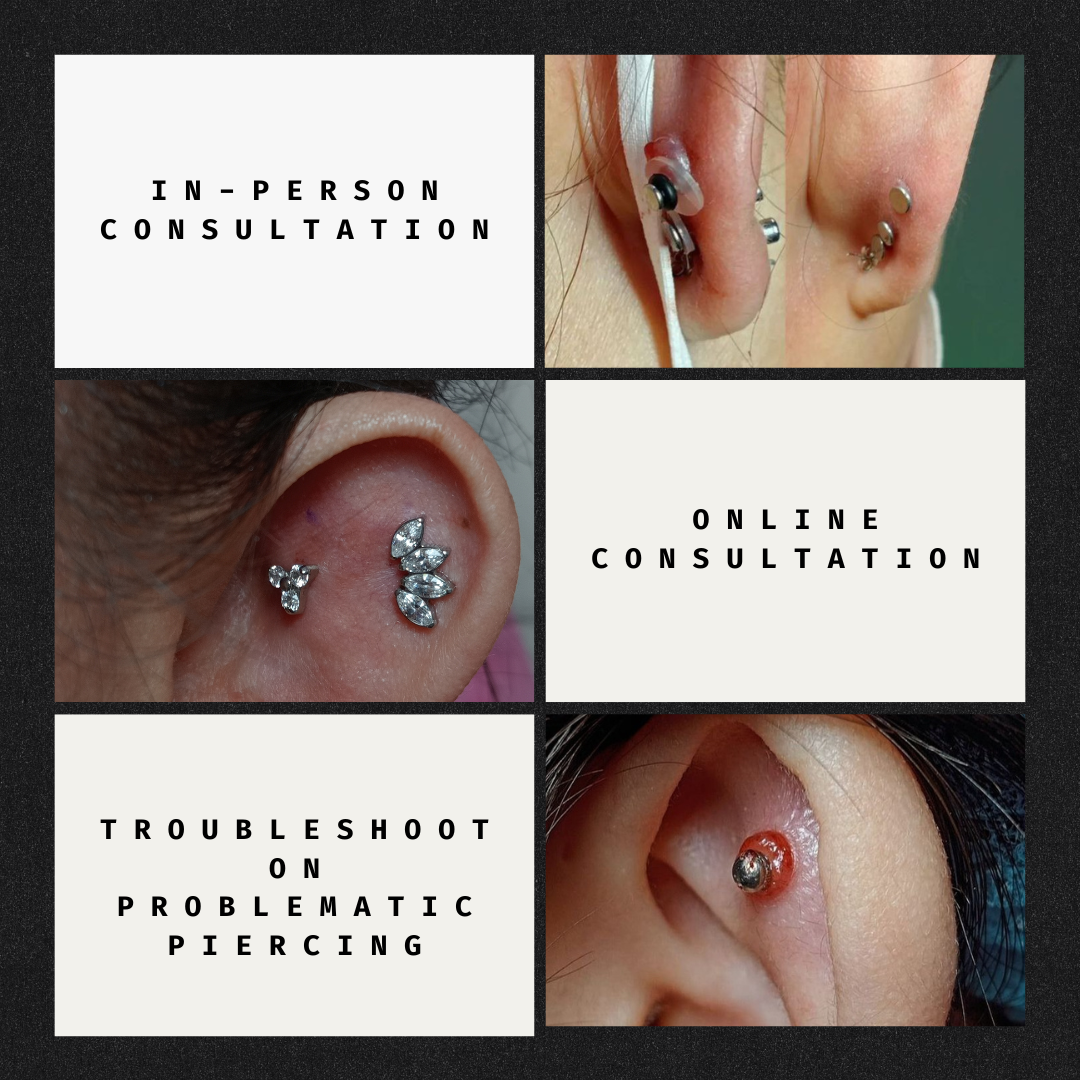 Consultation • Troubleshoot on Problematic Piercing