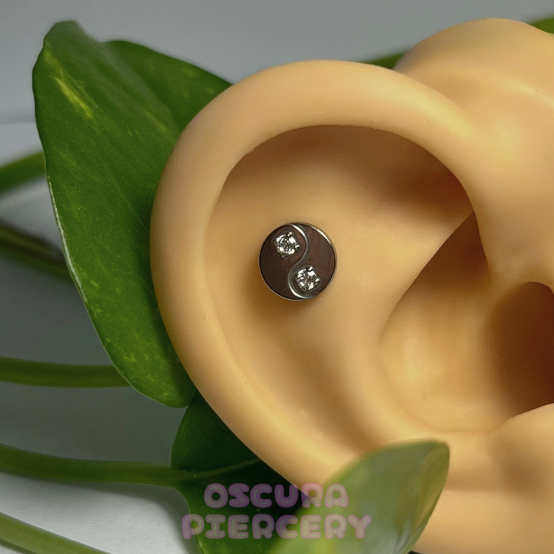 YIN YANG | Implant Grade Titanium | Oscura Piercery