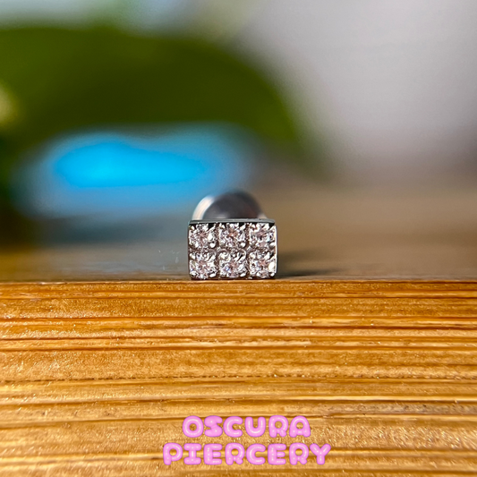 PAVED BAR | Implant Grade Titanium | Oscura Piercery