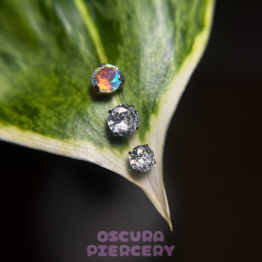 CENA NAVEL CURVE | Implant Grade Titanium | Oscura Piercery | Floating Navel Piercing