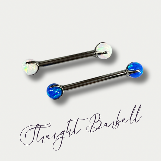 OPAL STRAIGHT BARBELL | Internal Thread | Implant Grade Titanium | Oscura Piercery