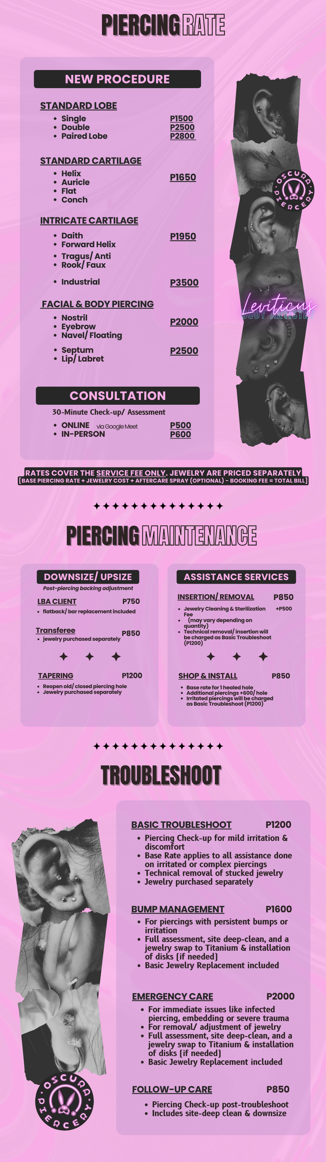 Piercings by Necro