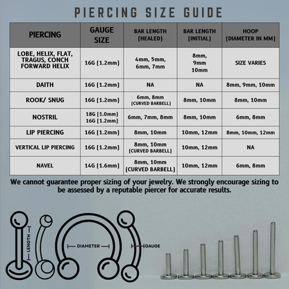 OPAL NAVEL CURVE | Implant Grade Titanium | Oscura Piercery | Floating Navel Piercing