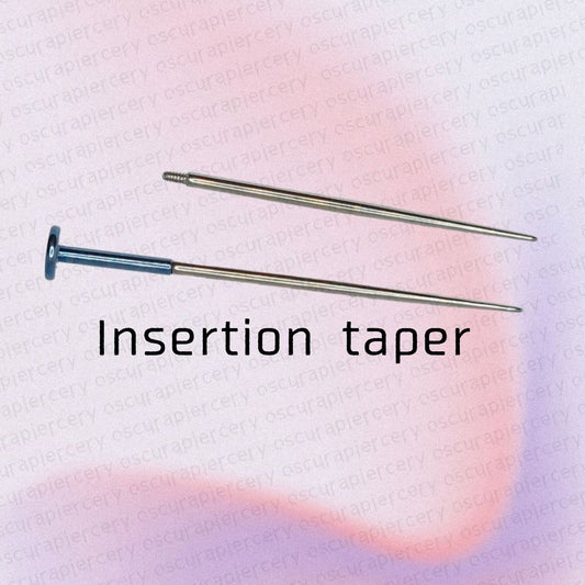 INSERTION TAPER  | Implant Grade Titanium | PERSONAL USE ONLY